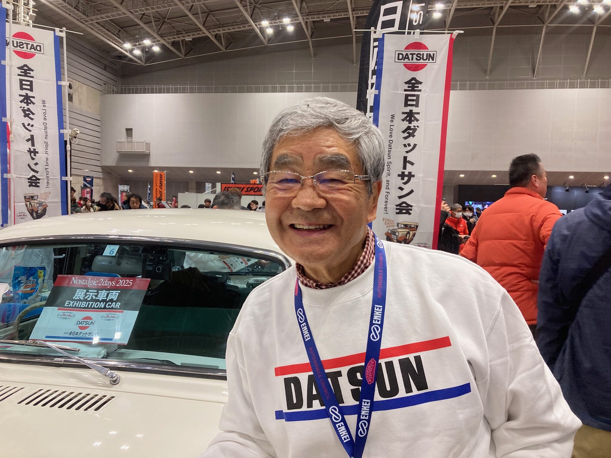 全日本ダットサン会 佐々木徳治郎会長